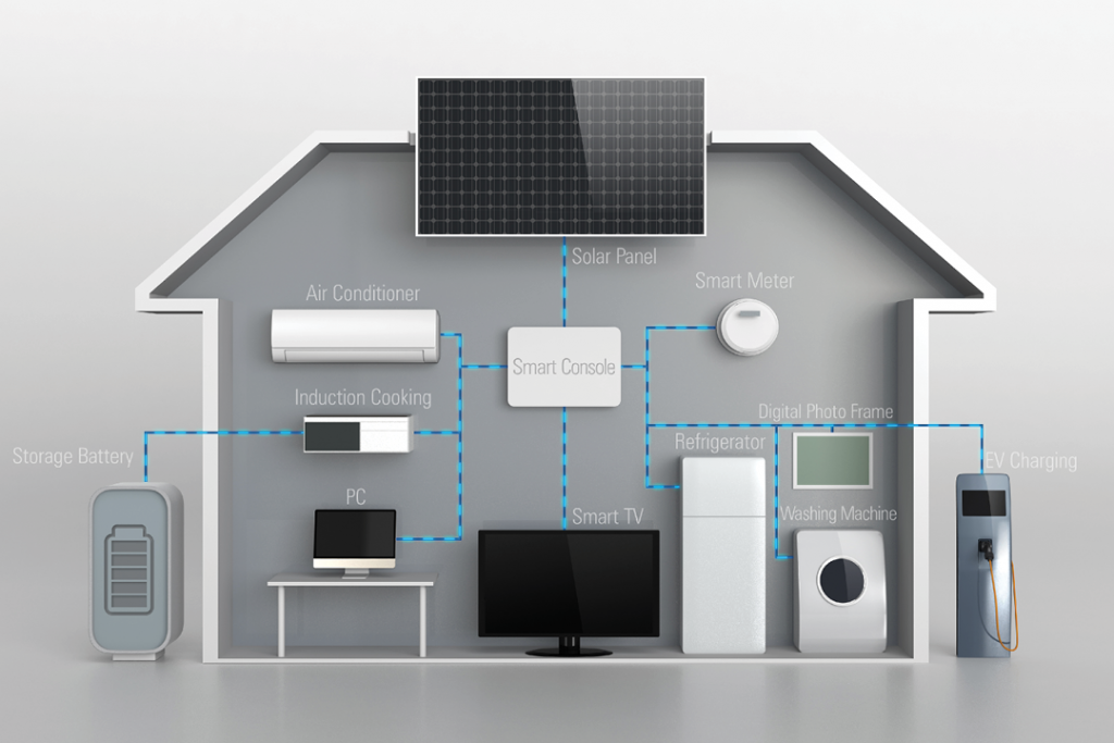 Connected Residential House